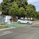 Cann River Tesla EV Superchargers and the Chargefox charger